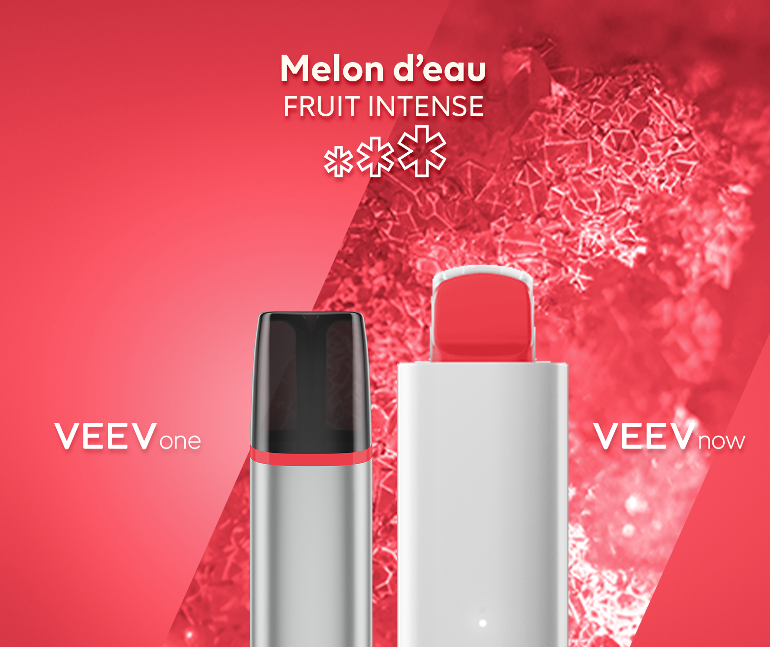 Appareil VEEV ONE et VEEV NOW Melon d’eau 5 ml jetable- Fruit intense