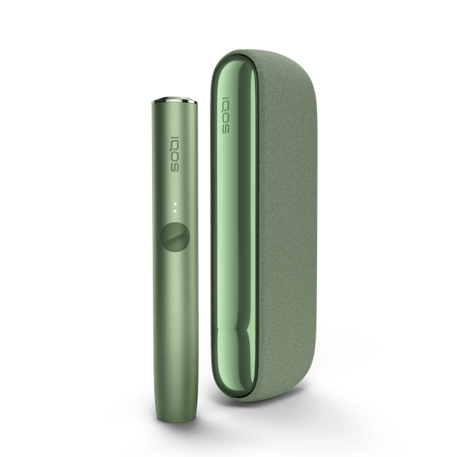 A Moss Green IQOS ILUMA.