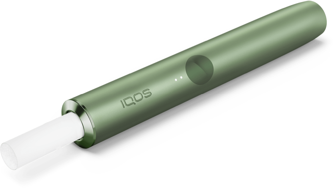 Un support IQOS ILUMA PRIME vert jade./>
        </picture>
        <figcaption class=