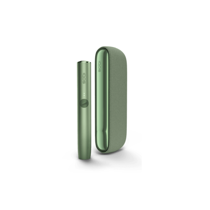 An IQOS ILUMA Pocket Charger and Holder. 